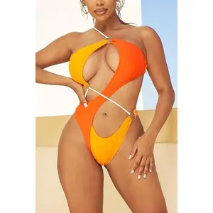Orange Goddess Monokini