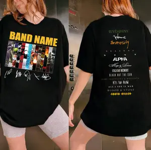 SD Album 2 Sided Shirt, Rock Band Tee, Tour Merch, Unisex