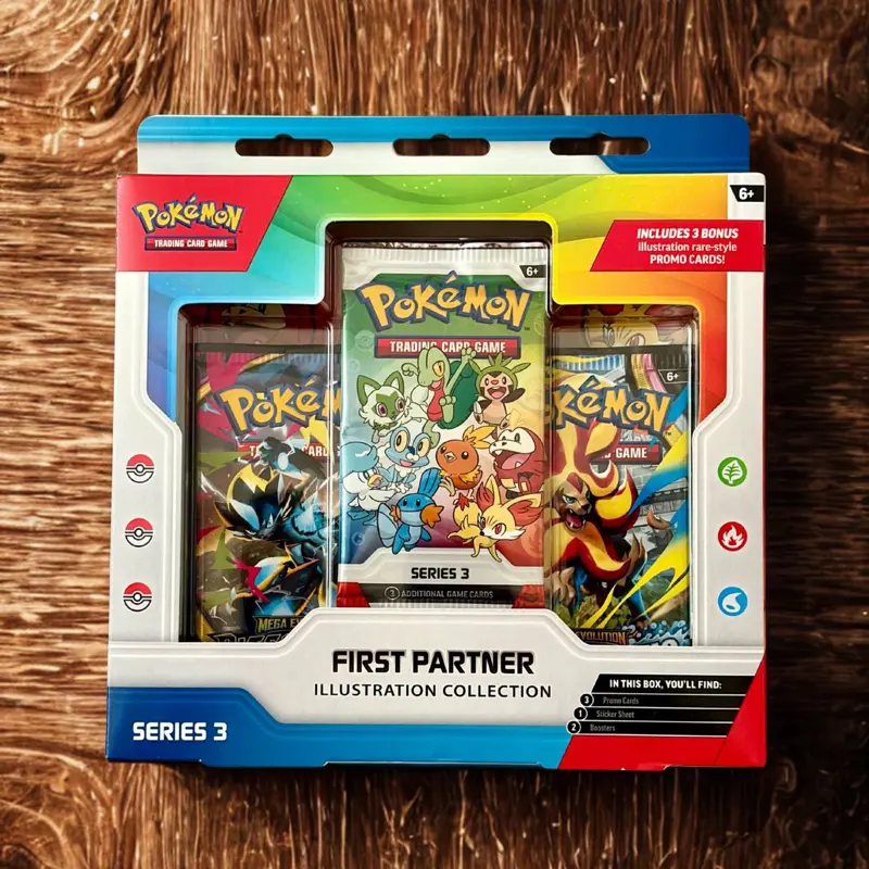 Pokemon TCG: First Partner Illustration Collection: Series 3
