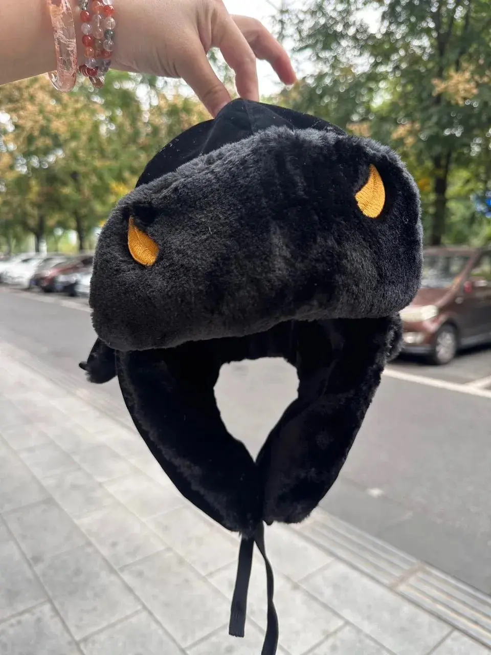 WEATHER REPORT EMBROIDERED USHANKA - TikTok Shop