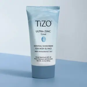 Broad Spectrum SPF40 Mineral Sun Lotion Water Resistant Daily Facial Body Skin Care 100g