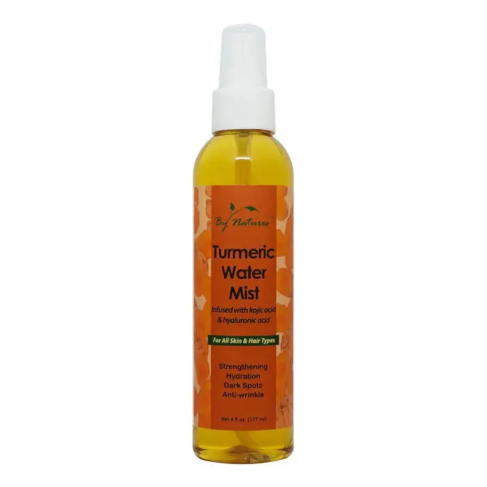 By Natures Turmeric Water Mist - Soothing & Hydrating Facial Spray to Moisturize & Revitalize, Antioxidant Rich Formula, 6 oz