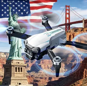 C18s Pro 2026 Premium Aerial Shooting Drone, 4K EIS Stabilized Camera, 5G WiFi Long Distance FPV, Brushless Power Motor, Smart Obstacle Avoidance & Auto Return, Ideal for Travel Scenery Vlog Outdoor Recording