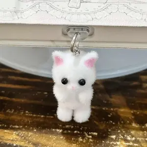 Cute Cat Design Phone Dust Plug, Creative Animal Design Phone Decoration, Phone Accessories for iPhone Type-C, Cell Phone Charm
