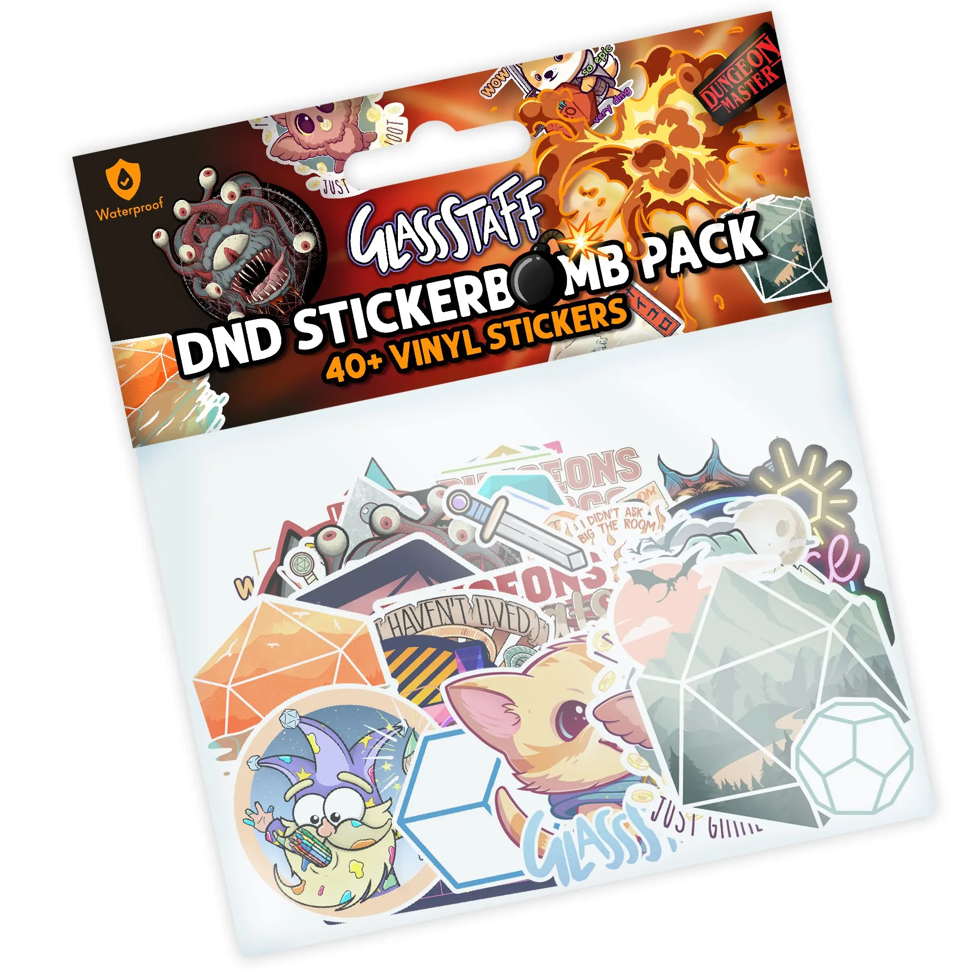 Sticker Bomb! Die Cut Vinyl Sticker Pack