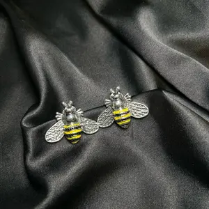Aretes MAXI abejas 925