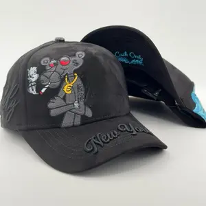 NY Panther Semi-Curved Stylish Cap
