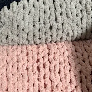 Ultra soft Chunky knit throw Blanket
