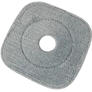 True & Tidy Reusable Square Microfiber Mop Pad Packs for Mop and Bucket System, 9" x 9", Machine Washable Cleaning Accessory