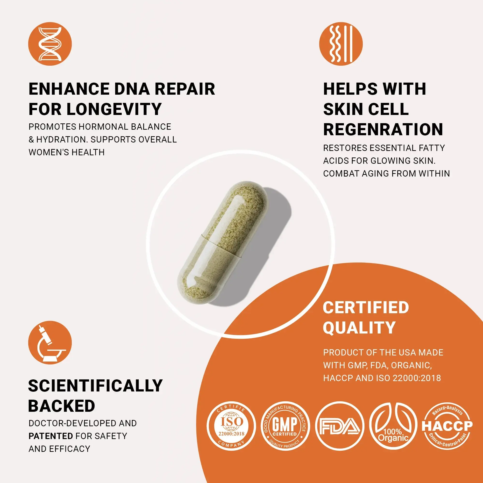 NAD+HER 90 Capsules | Radiant Beauty & Cellular Renewal Enhance NAD+  levels, boost Glutathione, hydrate skin, and repair DNA for timeless beauty  and vitality. - TikTok Shop
