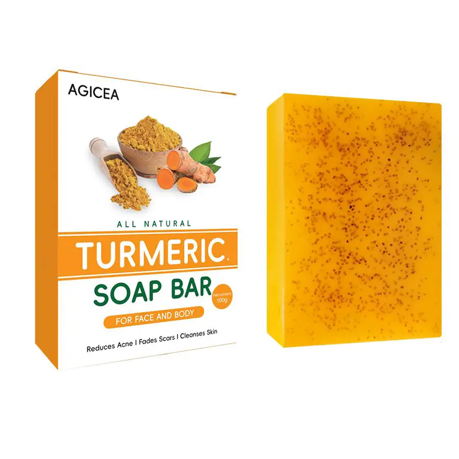 Lemon Turmeric & Kojic Acid Brighetning Soap, Dark Spot Remover Cleansing soap Rejuvenating Skin Lemon Turmeric & Kojic Acid Brighetning Soap, Dark Spot Remover Cleansing soap Rejuvenating Skin
