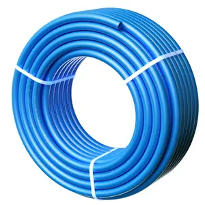 VEVOR PEX Pipe 3/4 Inch, 100 Feet Length PEX-A Flexible Pipe Tubing for Potable Water, Pex Water Lines for/Cold Water & Easily Restore, Plumbing Applications with Free Cutter,Blue