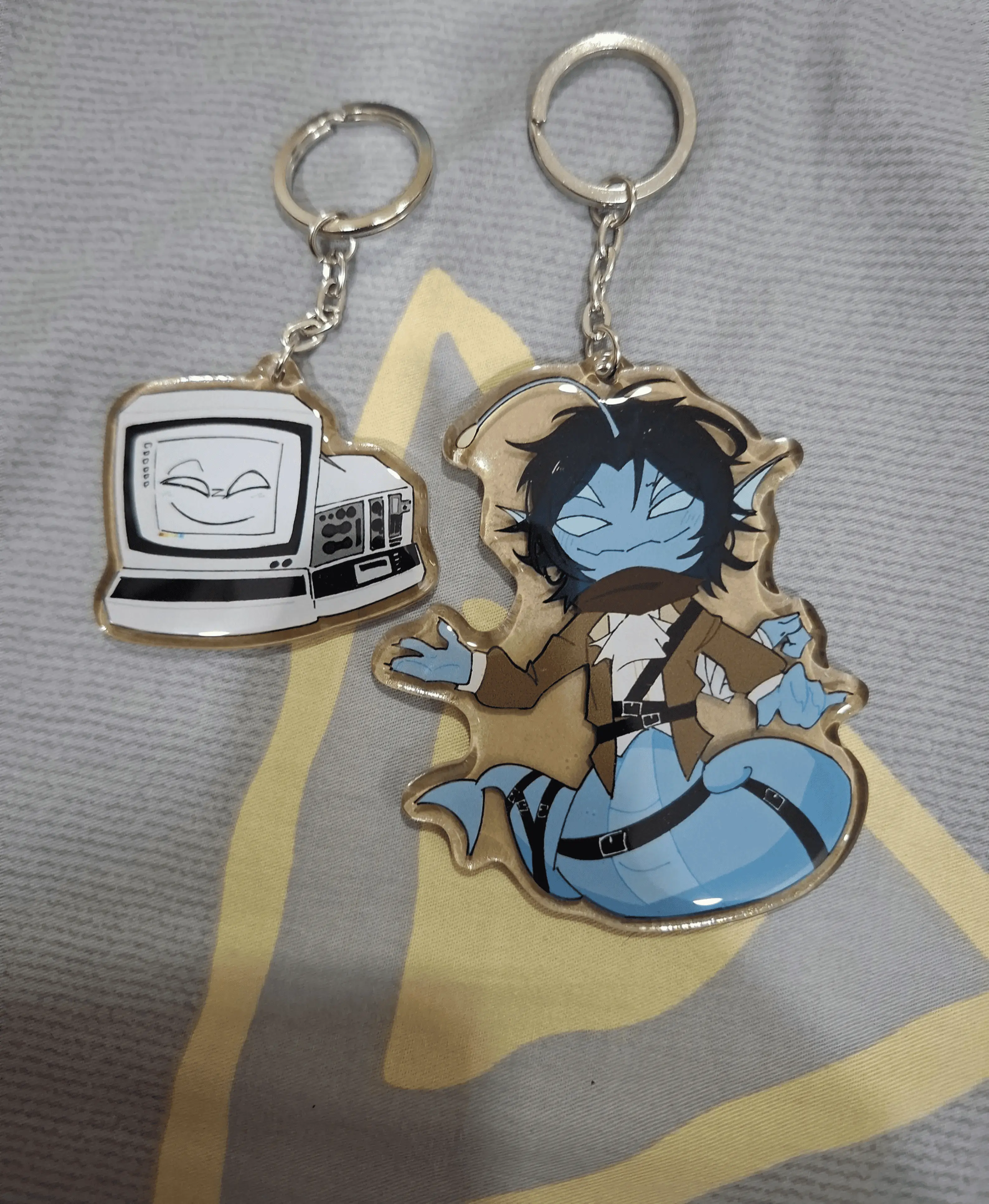 Pressure Roblox Acrylic Keychains, Sebastian Solace, Painter Acrylic Keyrings, Cute Gift, Pressure Roblox Keychains, Kawaii Keychain Accessories