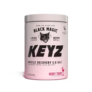 Black Magic Supply Keyz EAA's - Handcrafted Recovery & Hydration Supplement with Enhanced Stamina for Fitness and Wellness - Dietary Supplement Healthcare