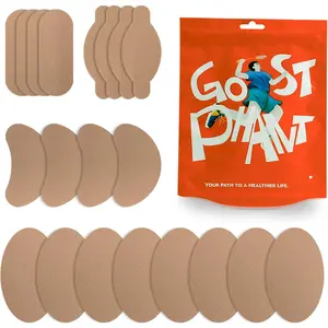 Adhesive Pads Mole Skin Patch for Blisters Shoes Toes Heel Blister Prevention Tape Pads Reduce Friction 8 Sheets (48 Pieces Total)