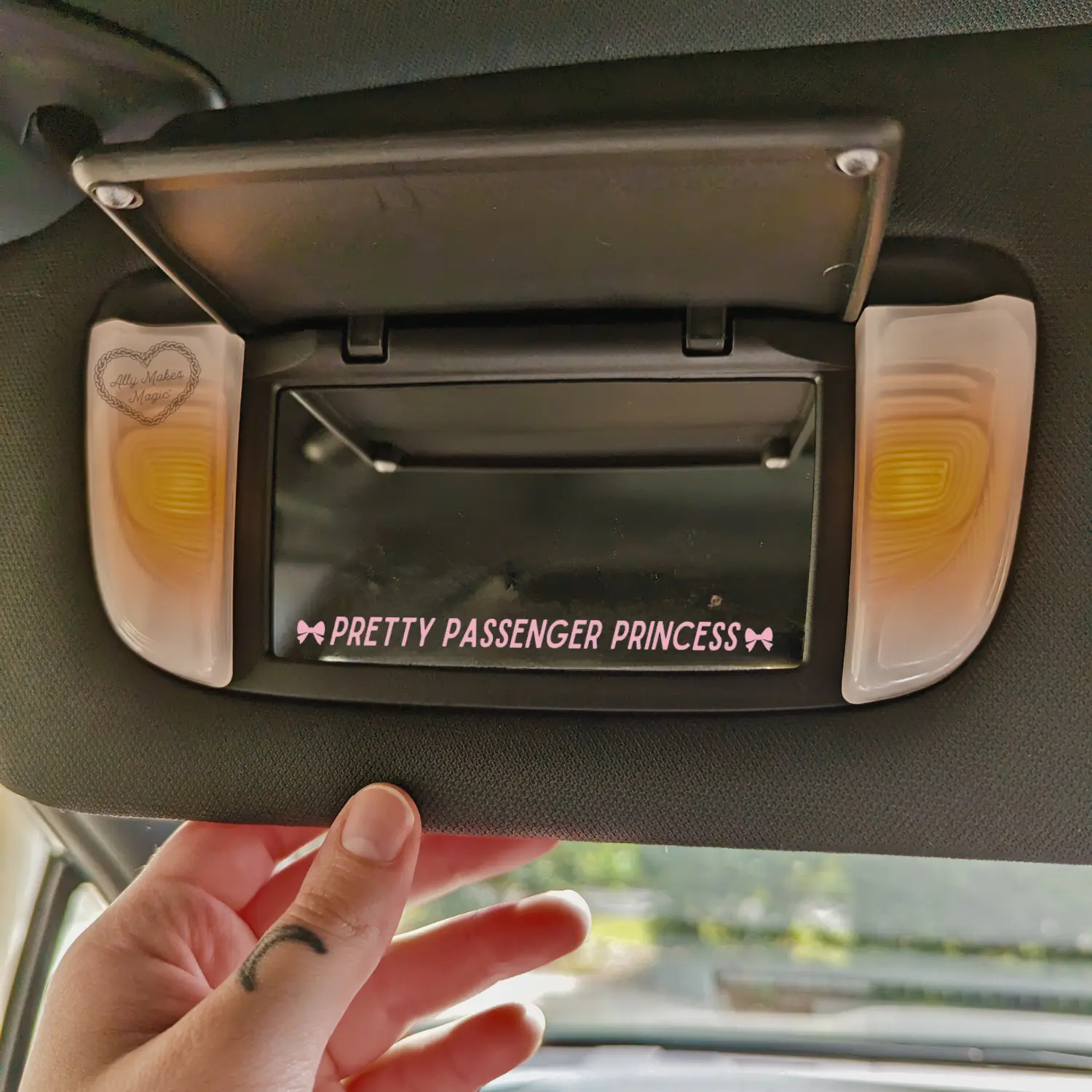 pretty passenger princess decal sticker