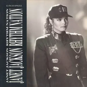 Janet Jackson - Rhythm Nation (Very Good (VG)) Electronic, Funk / Soul (12", Single)