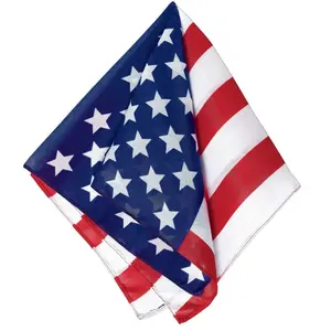 American Flag Bandana Fashion Wardrobe Memorial Day Protection