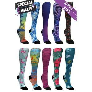 10 Pairs Tropical Bundle - (Standard & Extra Wide)