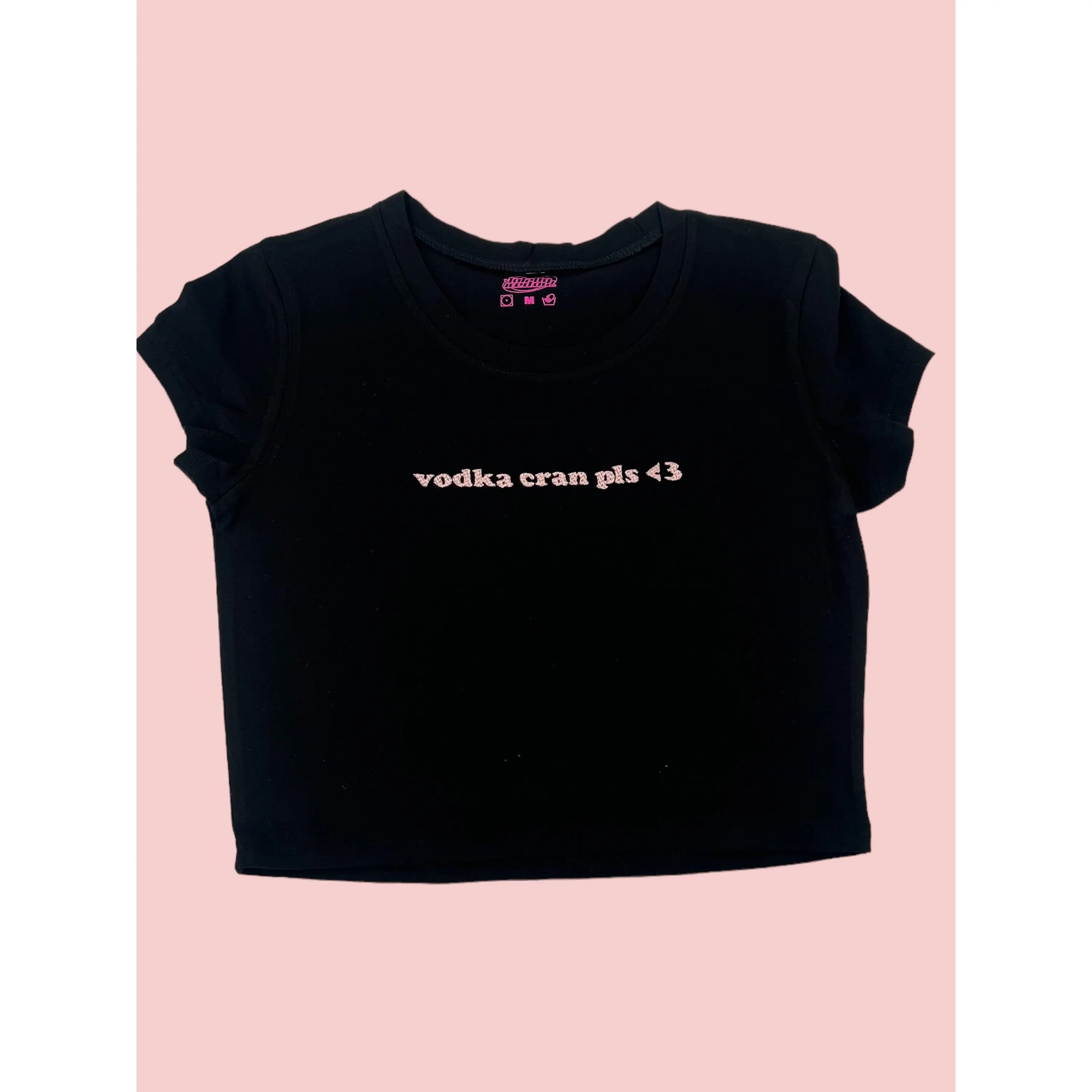 Vodka Cran Please Crop Top Vodka Cran Please Crop Top