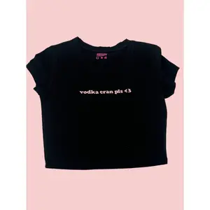 Vodka Cran Please Crop Top