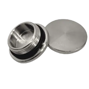 Stainless Steel Transport Cap w/ O-Ring