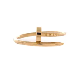 Pre-owned Cartier Juste un Clou Ring 18K Yellow Gold Small by Rebag