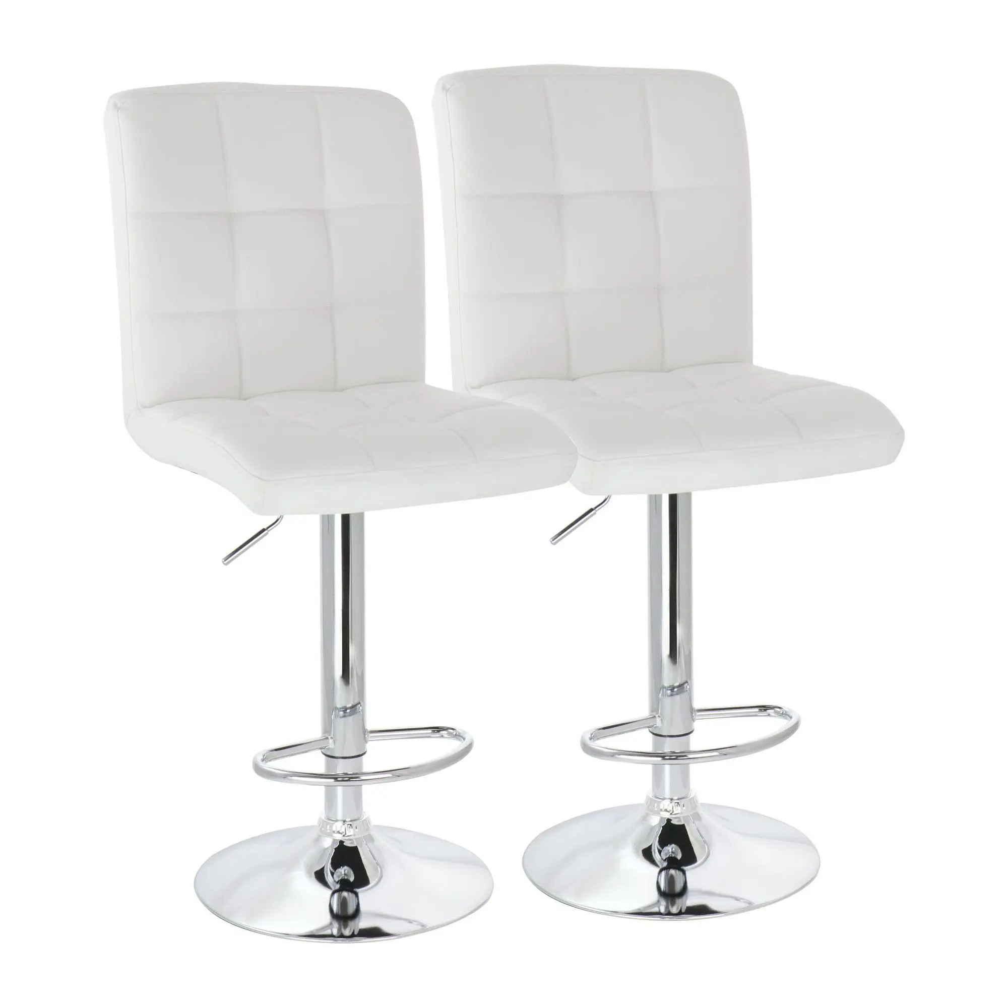 Elama Square Bar Stool - Set of 2