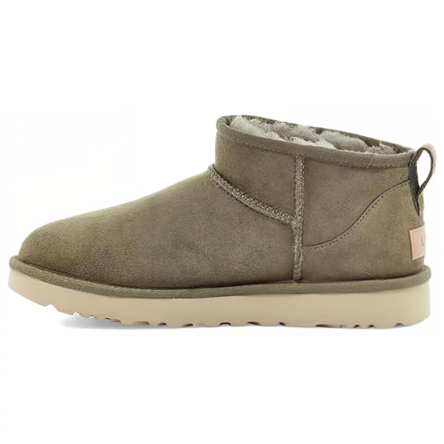 UGG Wmns Classic Ultra Mini Boot 'Burnt Olive', Women, Shoe, Footwear, Lightweight