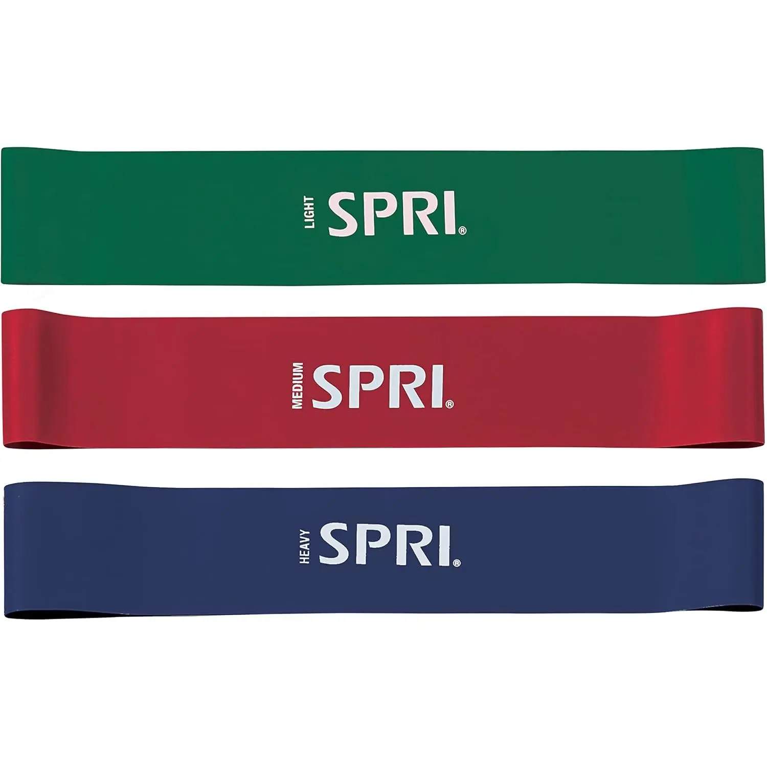 Mini Loop Resistance Bands, Set of 3 - Durable, Stretch & Secure Fit Multi-Level Booty Bands for Lower Body & Glute Workouts, Light, Loop Shape, Lower Body Workout, Strength Training Equipment, Functional Training Workout