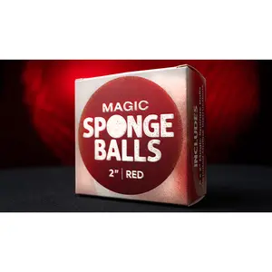 Magic Sponge Balls 50PK RED 2" by Murphy's Magic