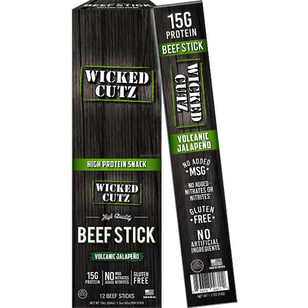 Hot Jalapeño Beef Stick