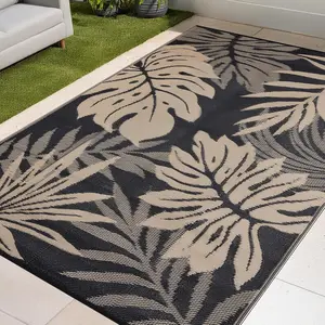 5x8 ft Waterproof Reversible Large Outdoor Patio Area Rugs Plastic Straw Mats for RV Picnic Backyard Deck Balcony Porch Beach