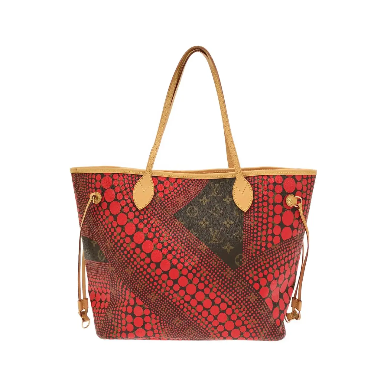 Pre-owned Louis Vuitton Canvas Tote Bags Monogram Wave Neverfull Tote Bag