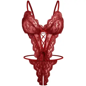 Avidlove Lingerie for Women Lace Bodysuit One Piece Lingerie