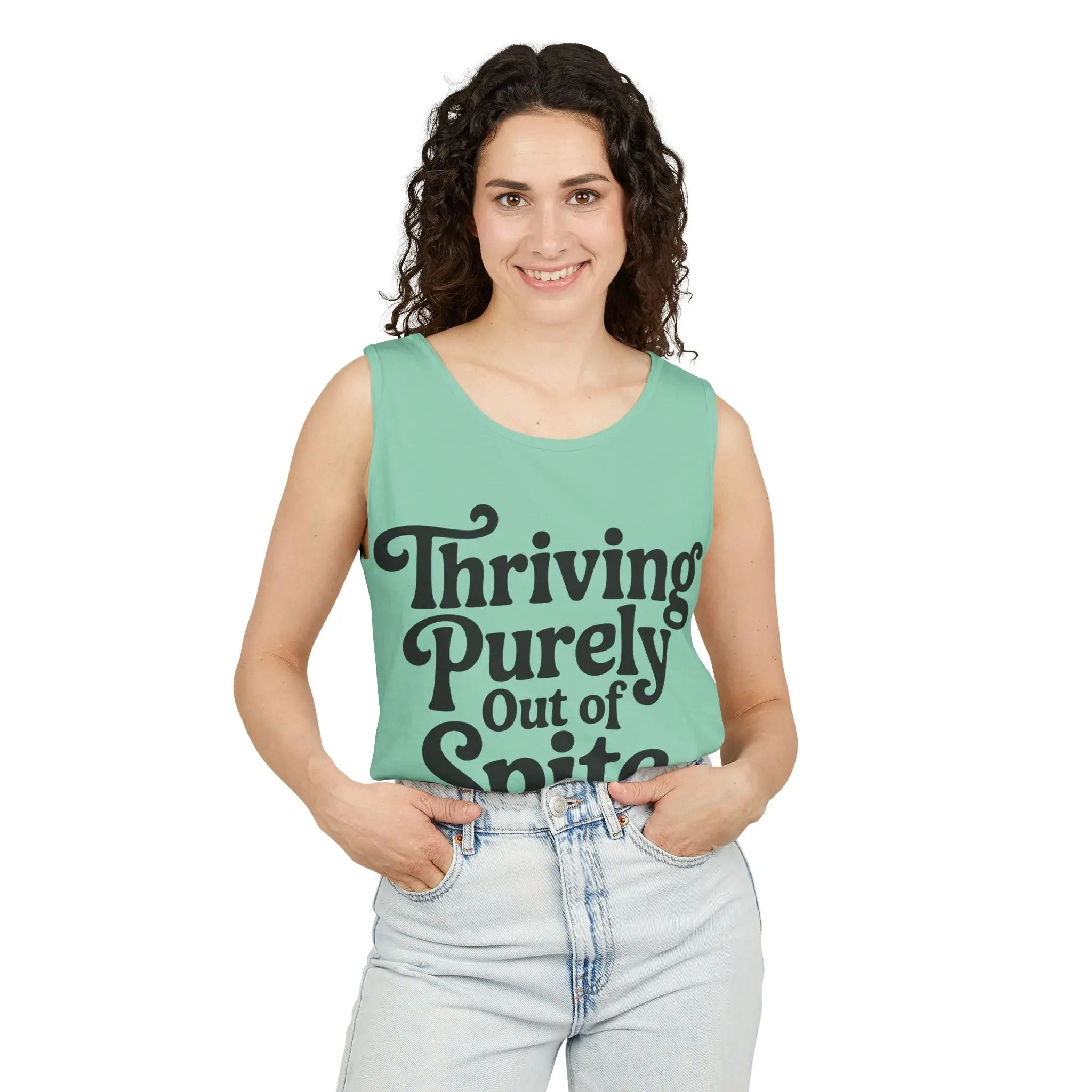 Thriving Purely Out of Spite Tank Top