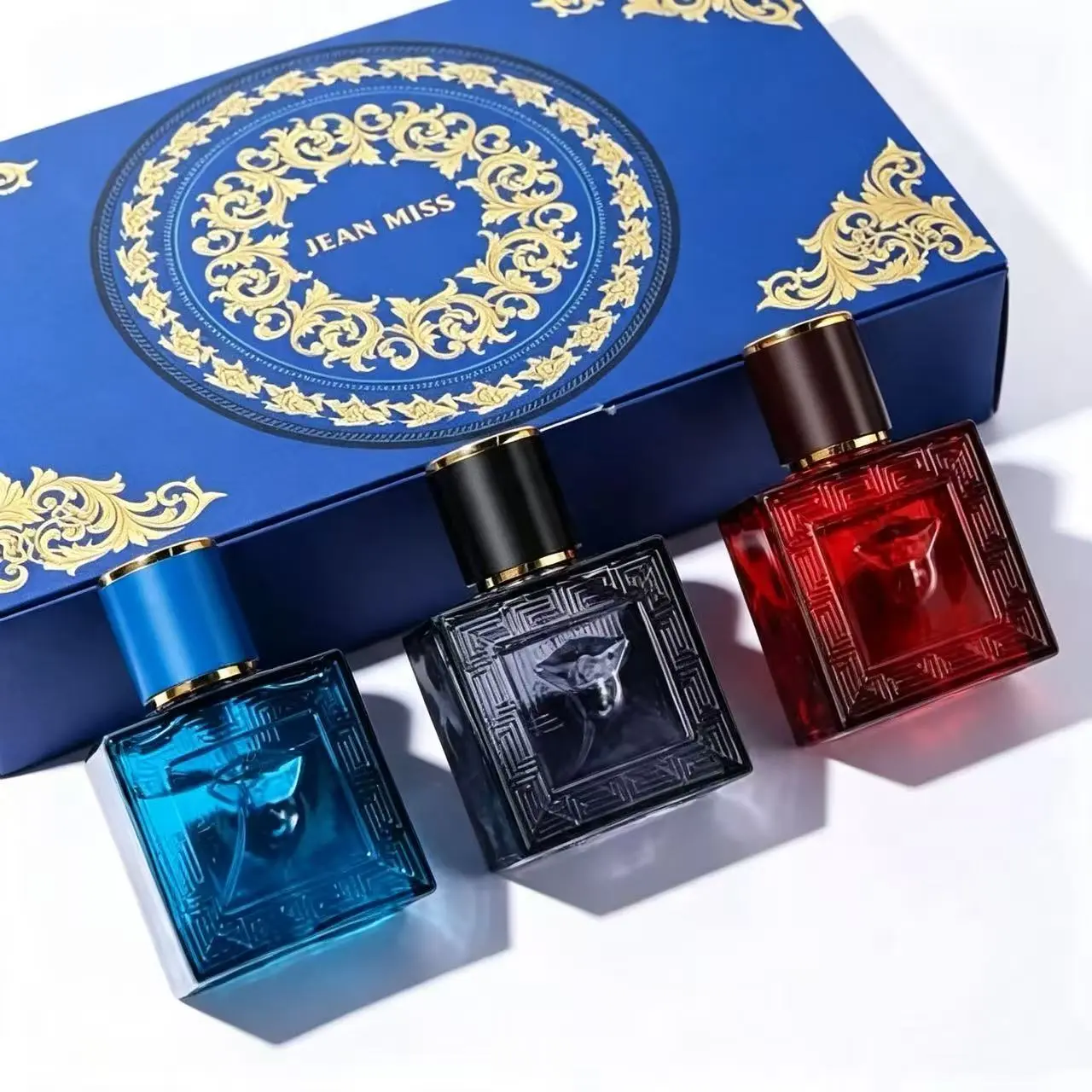 Jean Miss 3pieceLuxury fragranceParfum|Men's WoodyColognes Fragrance Gift Collection-WlthAquatic & Woody& Spicy Notes|Gift for himForDaily &Dating &Party & Anniversary &TravelUse|perfume para hombres|vanilla perfume|pheromone perfume|long lasting perfumes