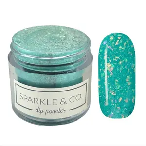 Sparkle & Co. Dip Powders – Secret Menu: Ariel's Treasure mini Dipping Powder - 1 Jar Lasts 5-7 Manis