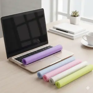 Universal 12-17" Laptop Keyboard Cover: Silicone Skin Protector, Waterproof & Anti-Slip, Portable Dustproof Film for Enhanced Typing Comfort - Clear, Removable, Fits Most Computers.