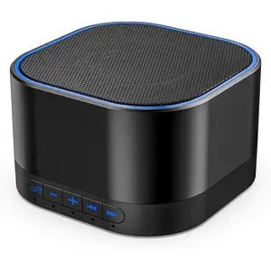 Z-RDL7 Sound Machine White Noise Machine with 20 Non Looping Natural Soothing Sounds Memory Function 32 Levels of Volume Powered by AC or USB and Sleep Sound Timer Therapy for Baby Kids Adults