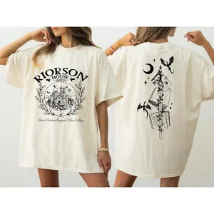 Xaden Riorson House Two Sides Tshirt, Iron Flame Shirt, Dragon Rider Shirt, Violet Sorrengail, Bookish Gifts, Unisex Short Sleeve Tee