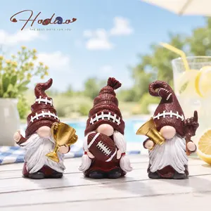 2026 Hodao Summer Rugby Gnome Resin Sculpture, Green Sports‑Inspired Summer Decor Figurine, Perfect Summer Gift for Rugby Fans, Shockproof Box Packaged#FathersDay