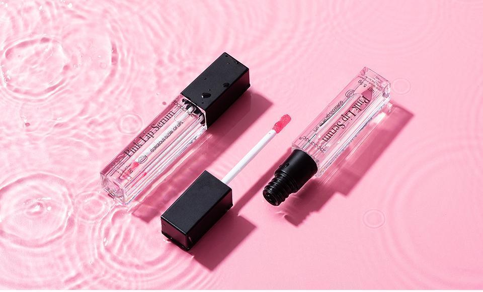 Pink Lip Serum Moisturizing Fresh Effective Reduce Pigmentation Exfoliating Plumper Sexy Care Cosmetics