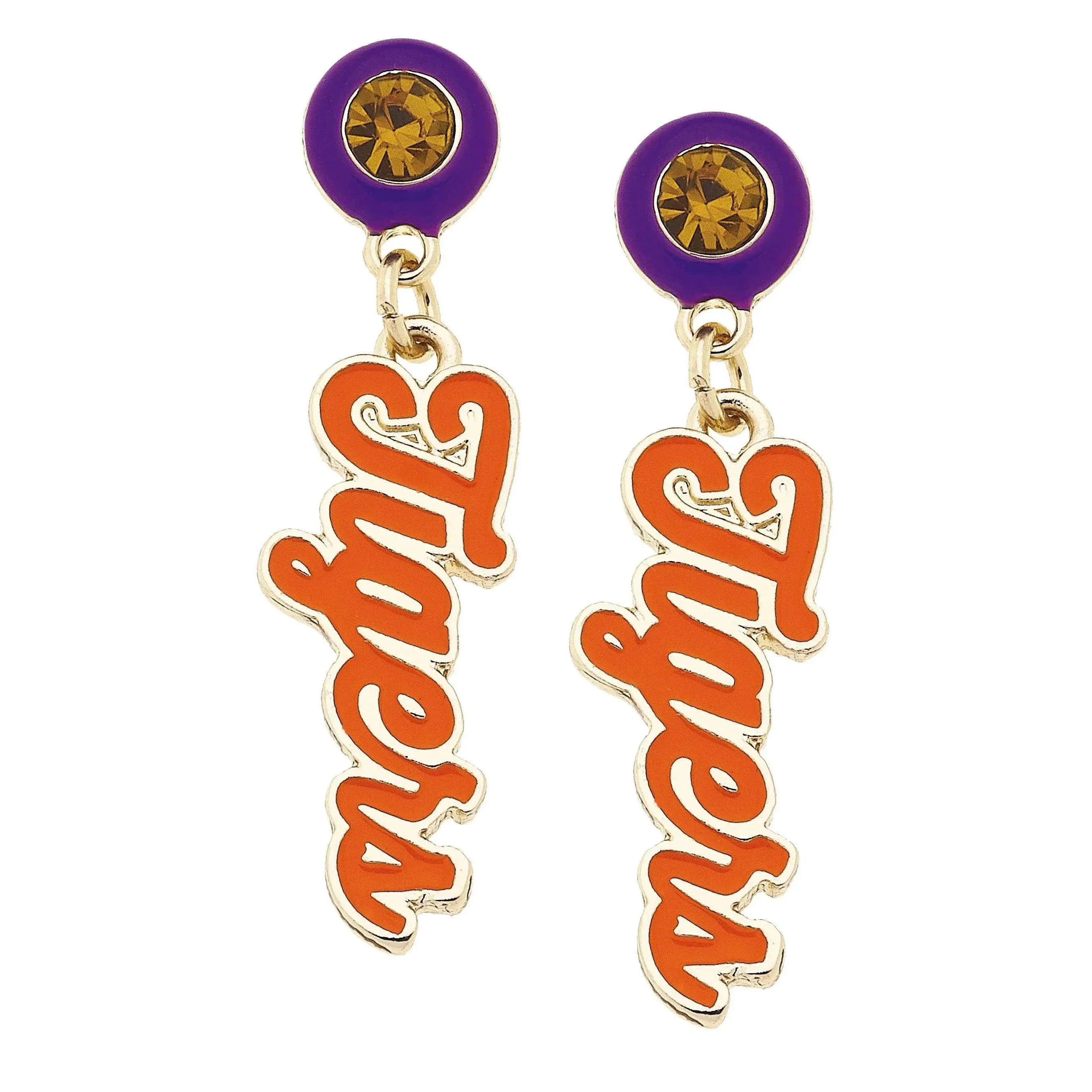 Tigers Dangle Earrings