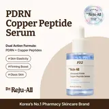 [Official] Dr.Reju-All Advanced PDRN Copper Peptide Face Serum - GHK-Cu, Hyaluronic Acid, Hydrolyzed Collagen Peptides, Lightweight, Gentle for Sensitive Skin, Daily Gentle Use, Boosts Firmness, Elasticity, Limited Edition Face Care Products, 1.01 Fl Oz
