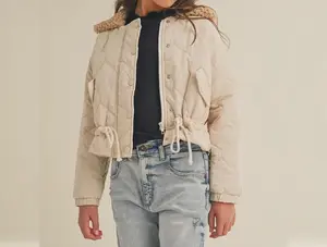 Let It Rain Girls Puffer Jacket