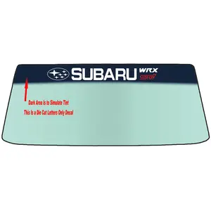 Fits Subaru vehicles with subaru Logo in front Followed by the WRX and STI