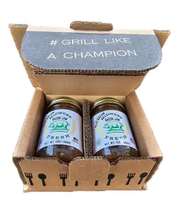 Midwest Fresh Bacon Jam Savory 2 Jar Gift Pack Burger Sauce Goodness