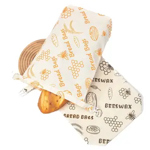 Cotton Linen Bread Bag