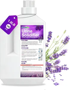 Snowlily 1.8LB Urine Solidifier Powder for Camping Toilet - 180 Uses Lavender Scented Super Absorbent Gelling Powder, Portable Toilet Chemicals for RV, Travel & Spill Cleanup household